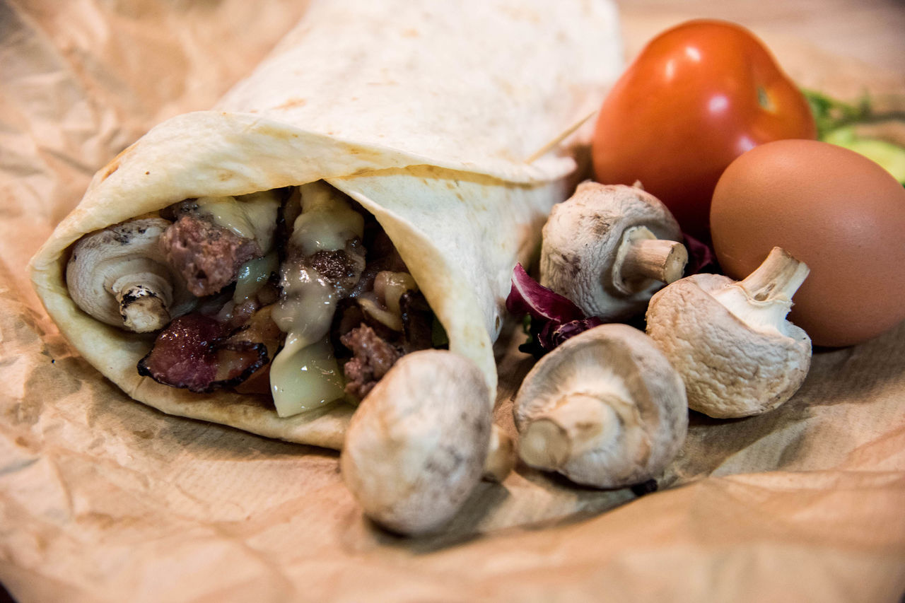 Tortilla s hovězím masem 2