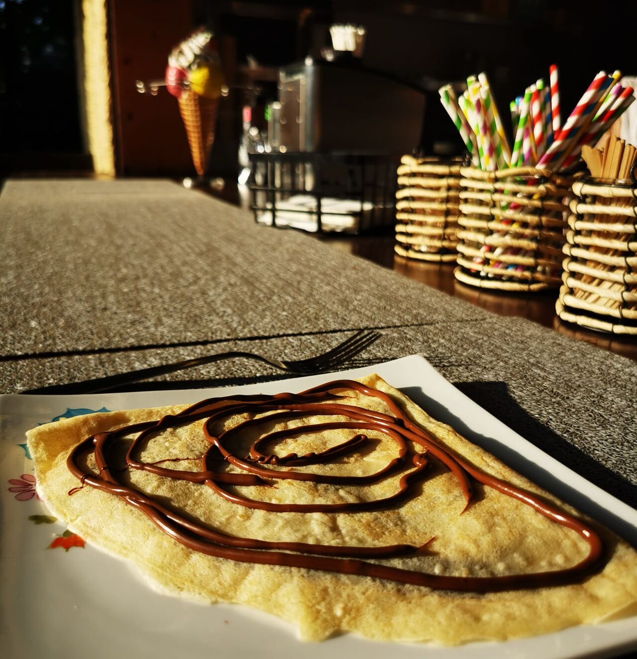 Une petite crêpe ?! Nouveauté chocolat chaud maison