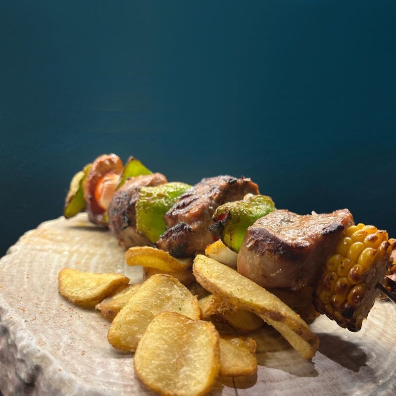 Brocheta de solomillo ibérico 