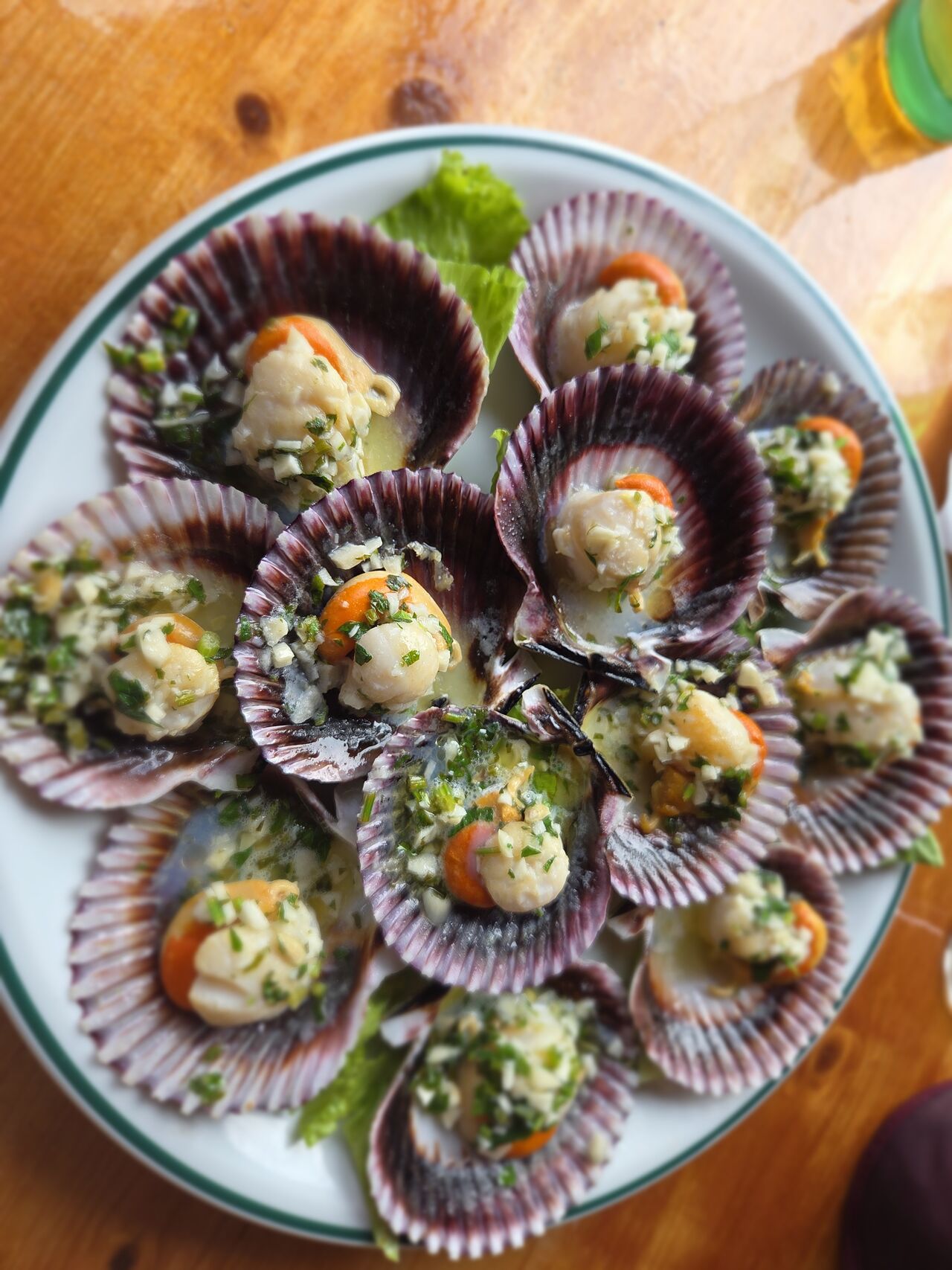 Vieiras a la Plancha