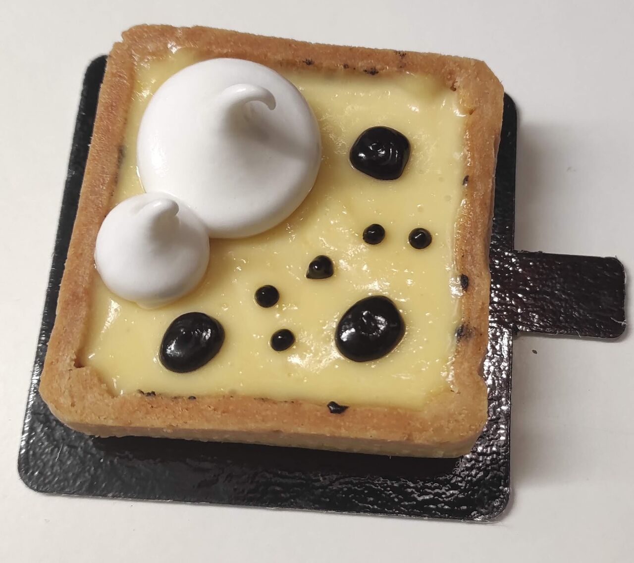 Tartelette Yuzu, Praliné de Sésame Noir