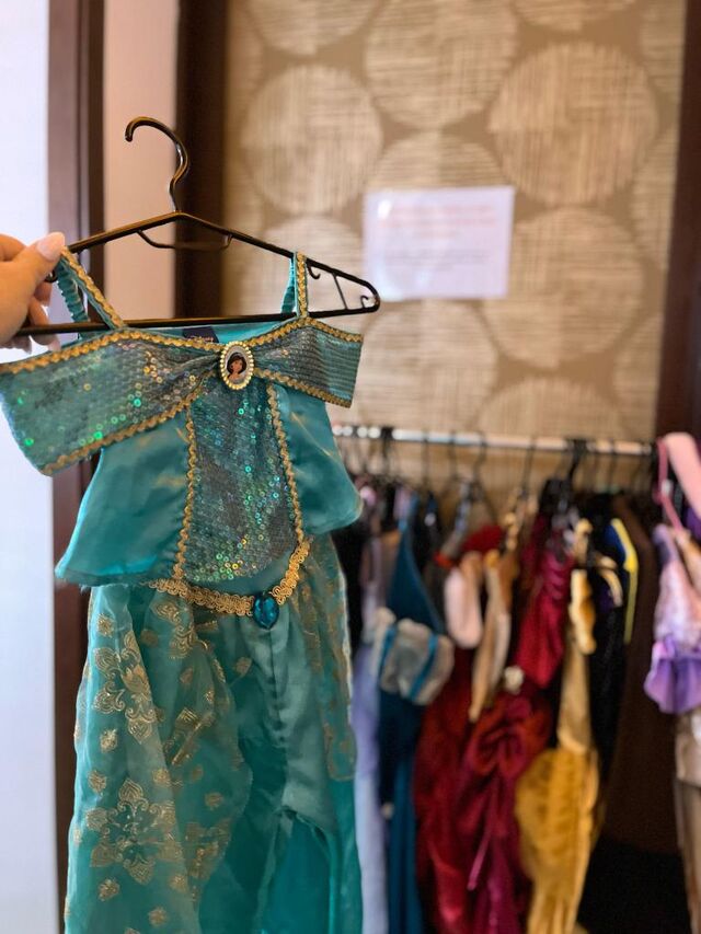 Kostými pro naše malé návštěvníky 