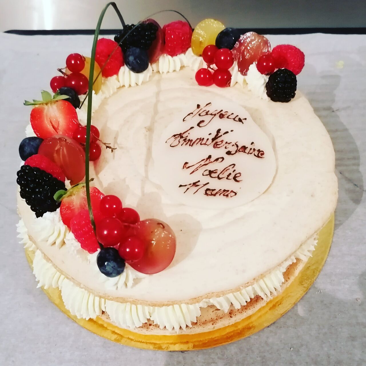 Macaron façon tatin