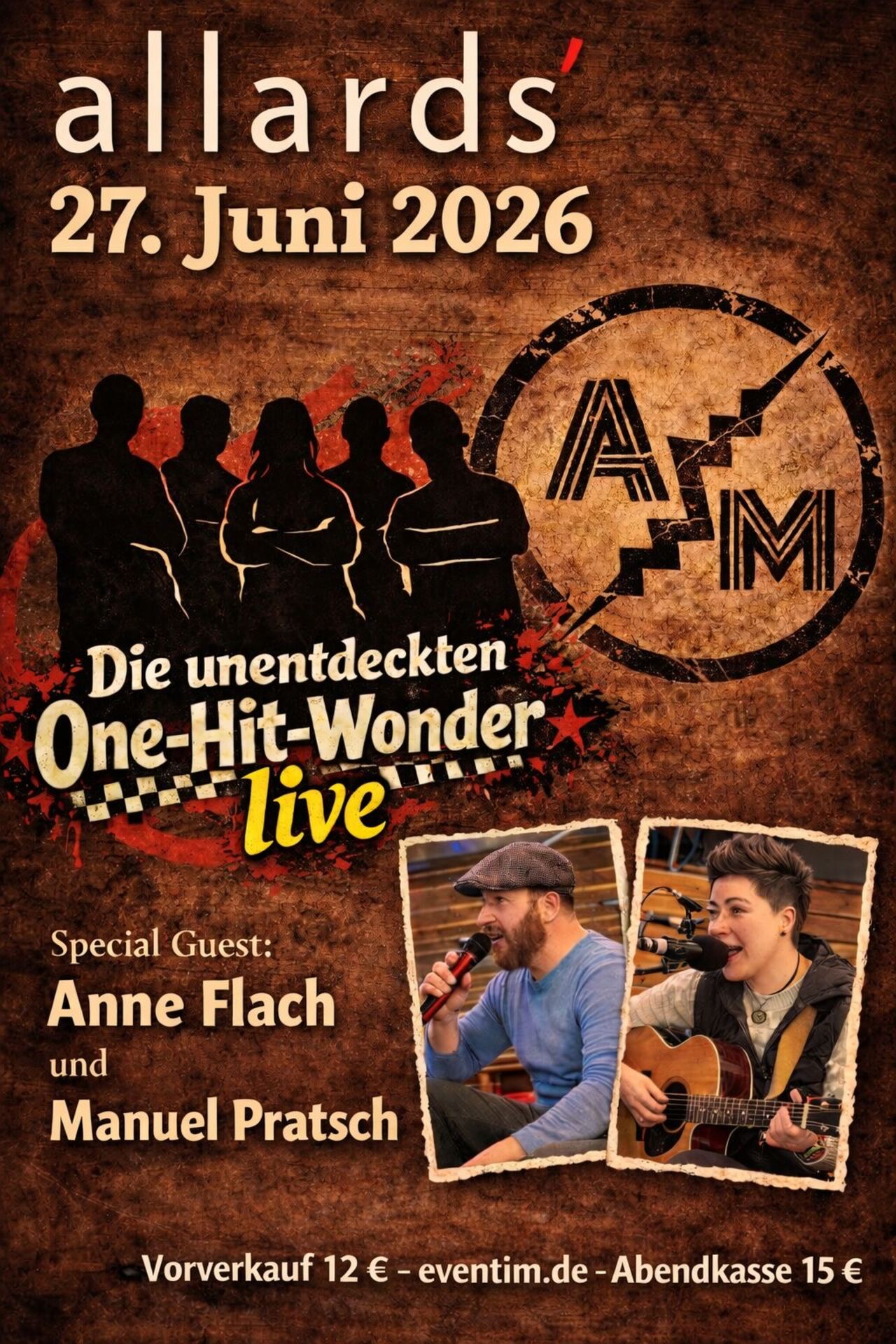 Die unentdeckten One - Hit - Wonder Live