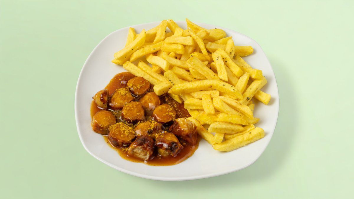 Currywurst Pommes 