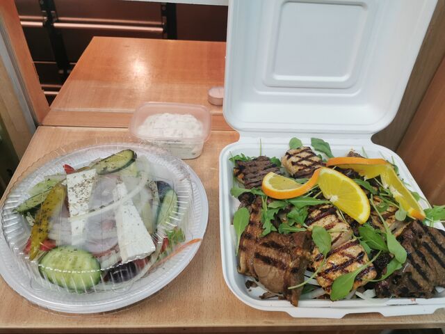 Platte für zwei Personen 