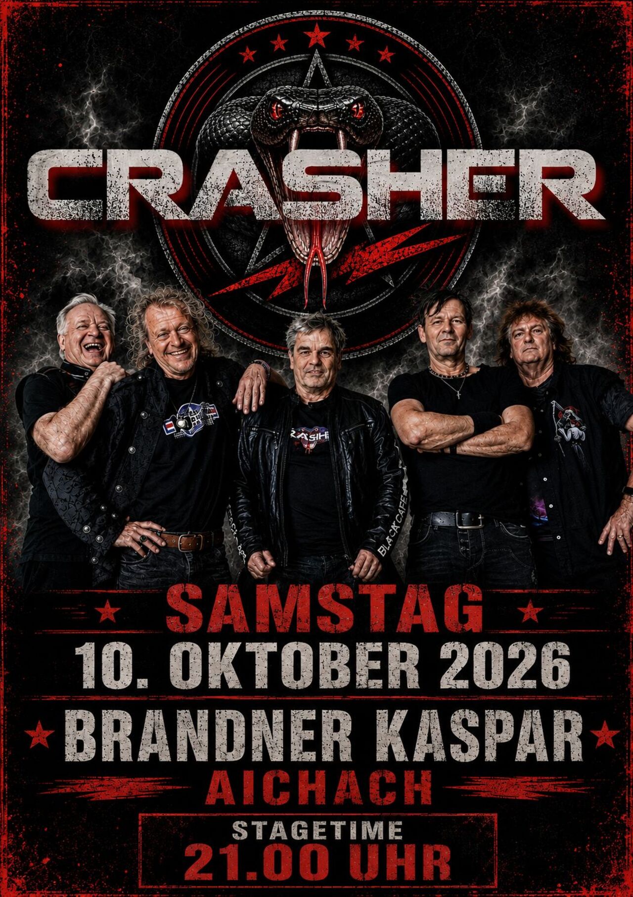Rocktoberfest mit CRASHER live im Brandner