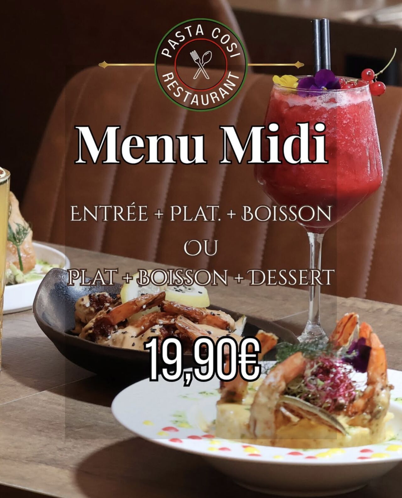 🍝 Pause Déjeuner Gourmande chez Pasta Cosi !