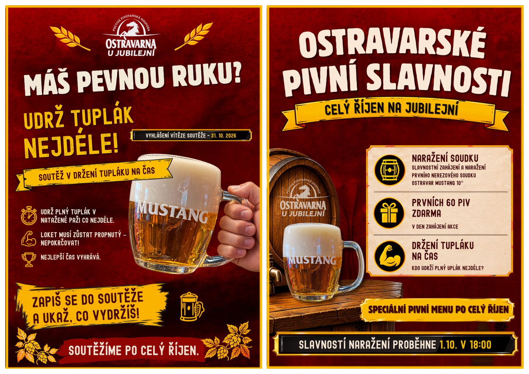 🍺 ŘÍJEN NA JUBILEJNÍ BUDE PATŘIT PIVU! 🍺
