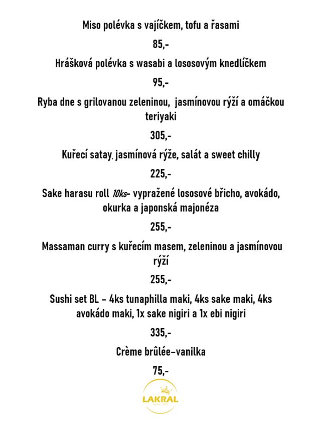 Mimo jiné dnes nabízíme