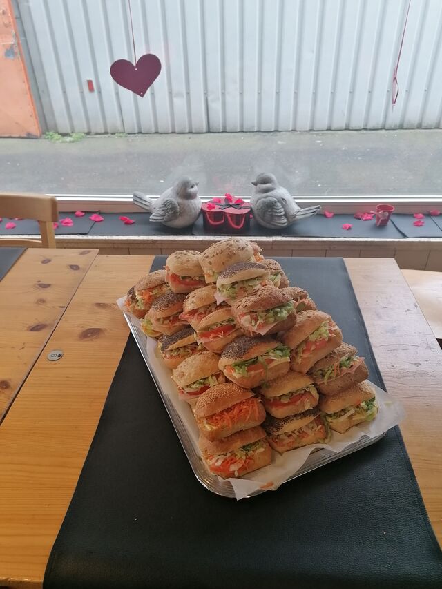 Party broodjes buffet