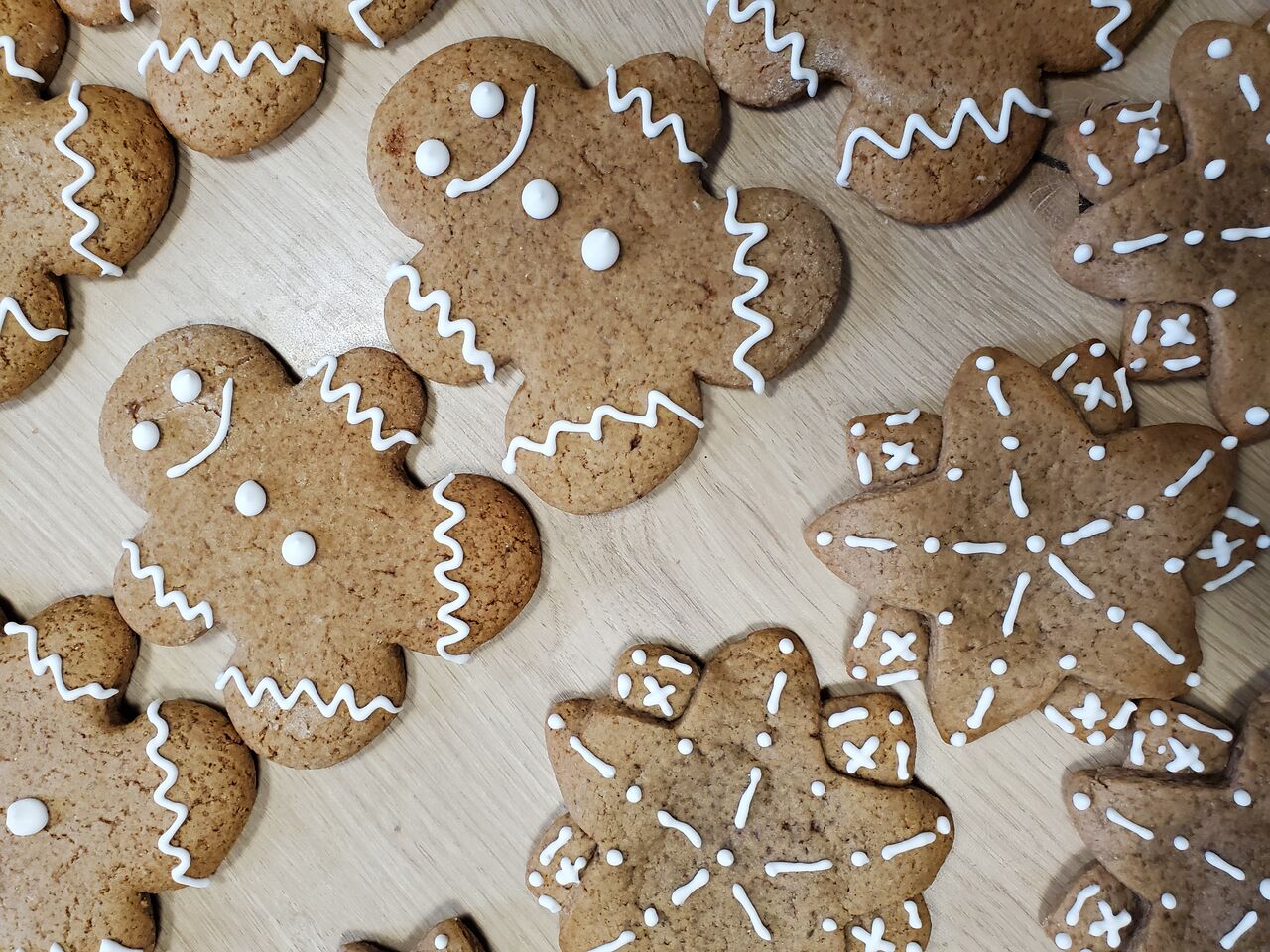 Délicieux biscuits pain d'épices pour les fêtes de fin d'année