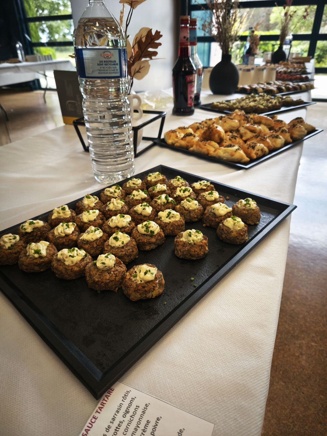 Buffet apéritif repas d'association