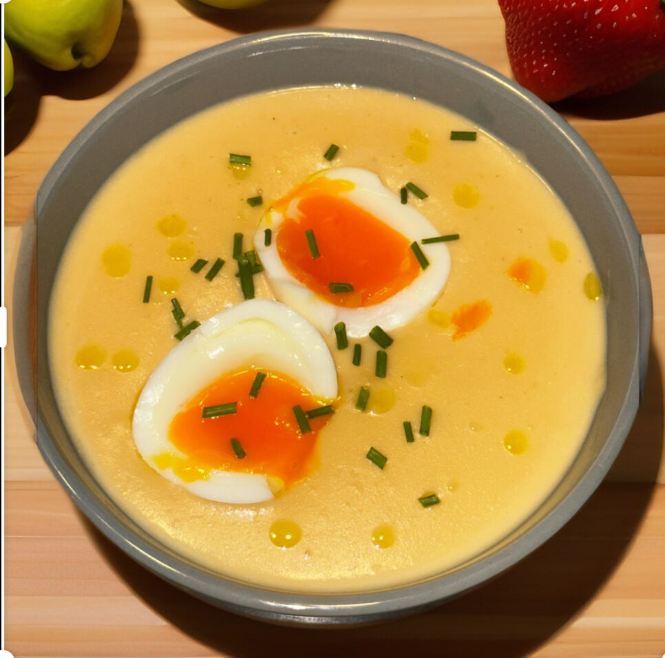 Velouté panais pomme de terre au miso