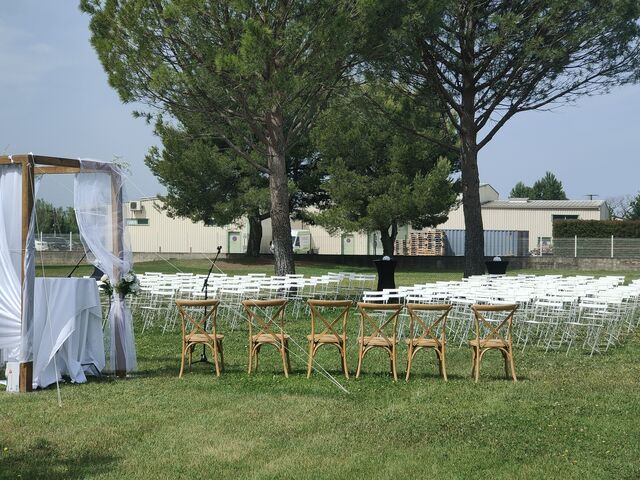 Cérémonie de mariage en extérieur