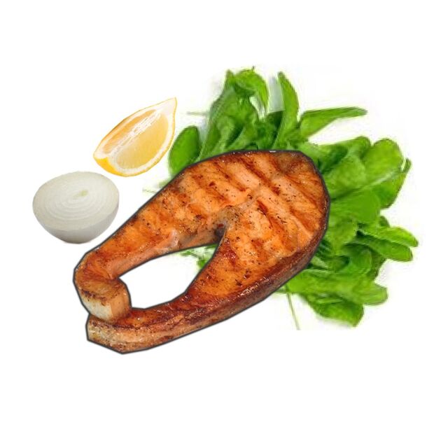 Somon Izgara - Grilled Salmon Fish