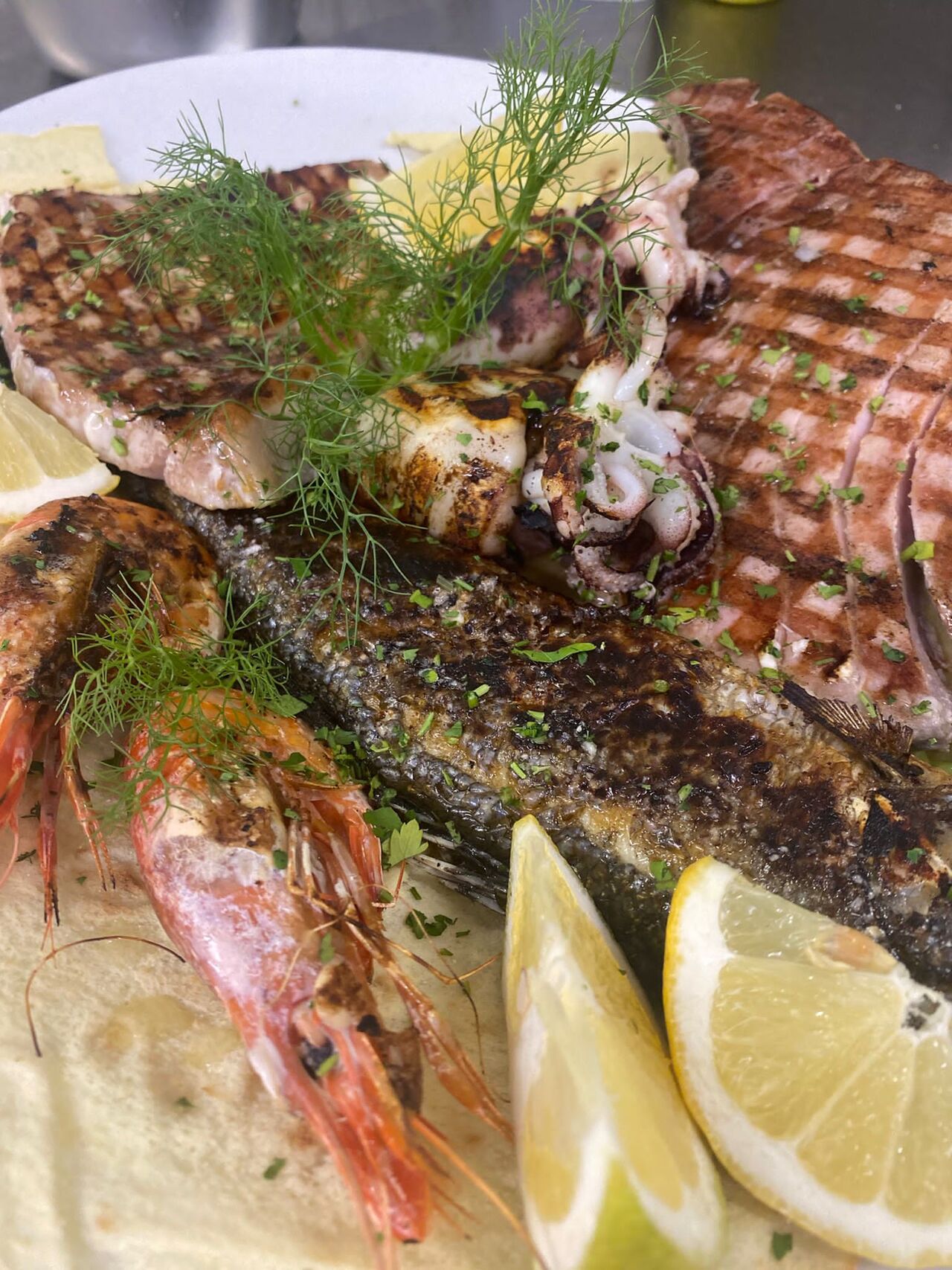 Grigliata mista di pesce