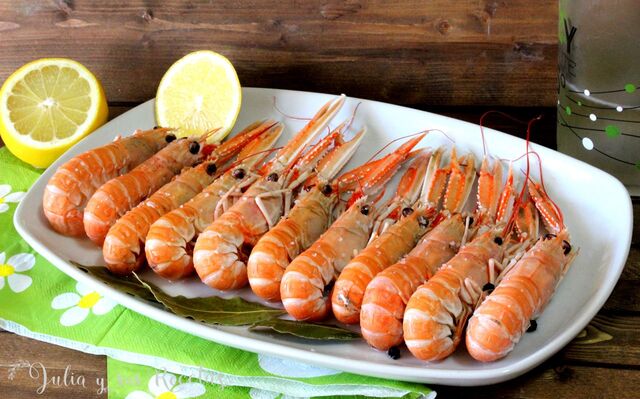 Cigalas a la plancha