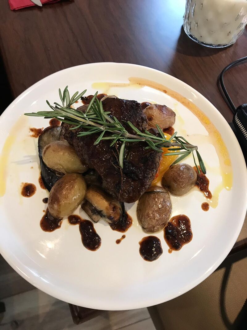 Rinderfilet mit Salzkartoffeln 