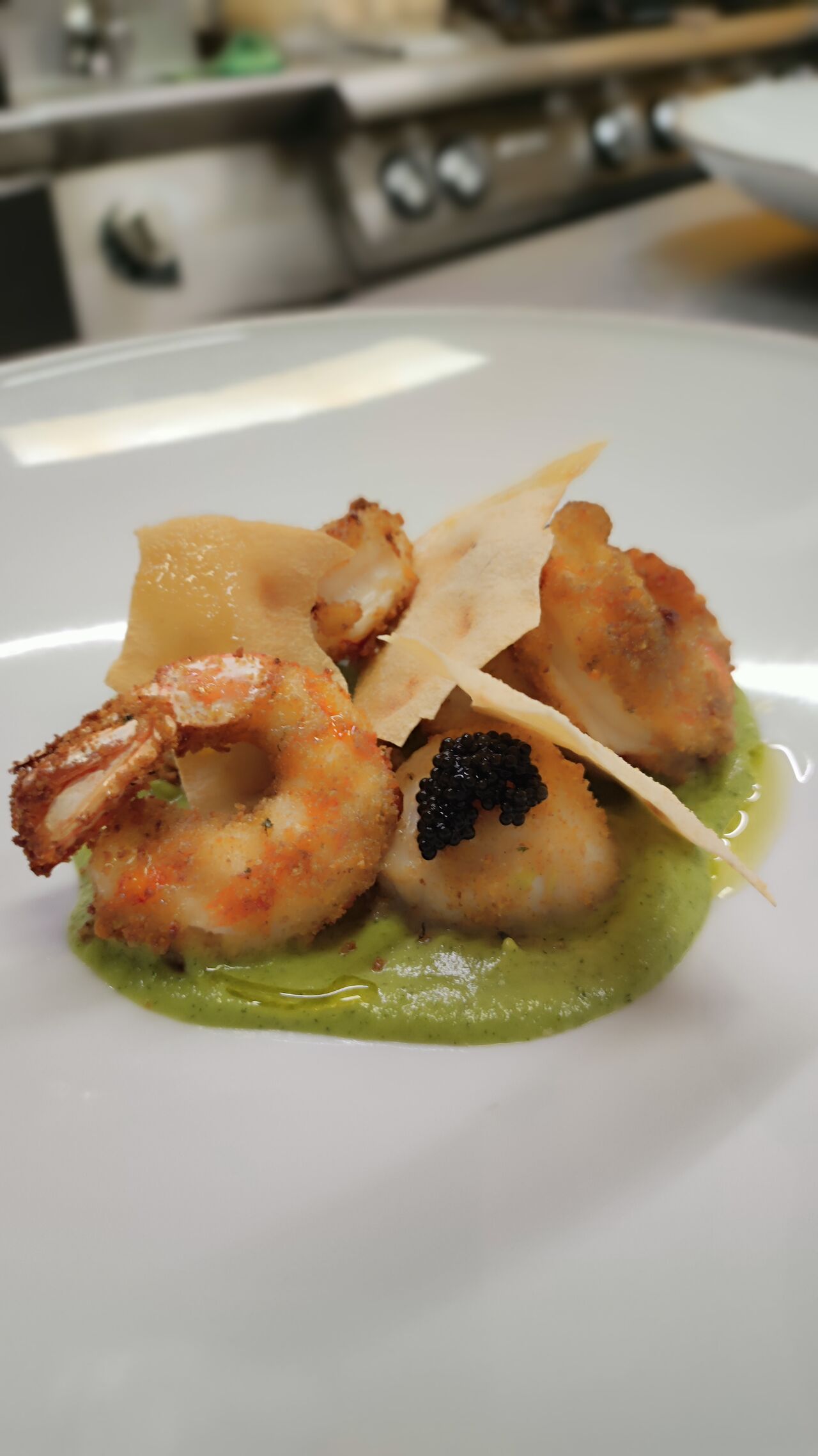 Capesante e Gamberi gratinati