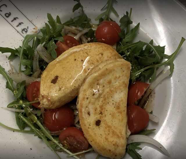 Einmal gebratener Ziegenkäse bitte !