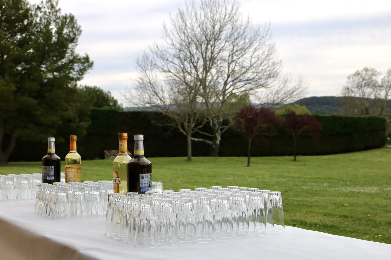 Cocktail extérieur.