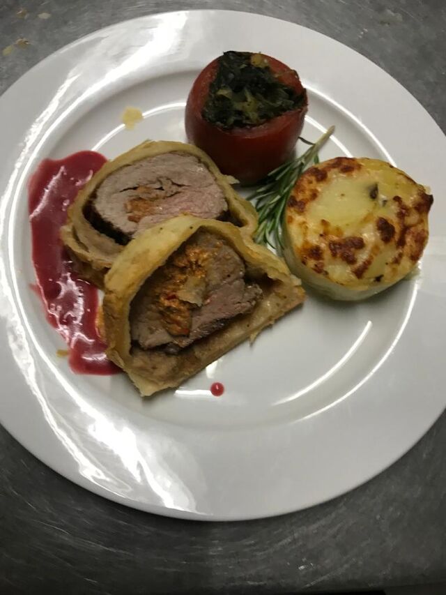 Rinderfilet gefüllt