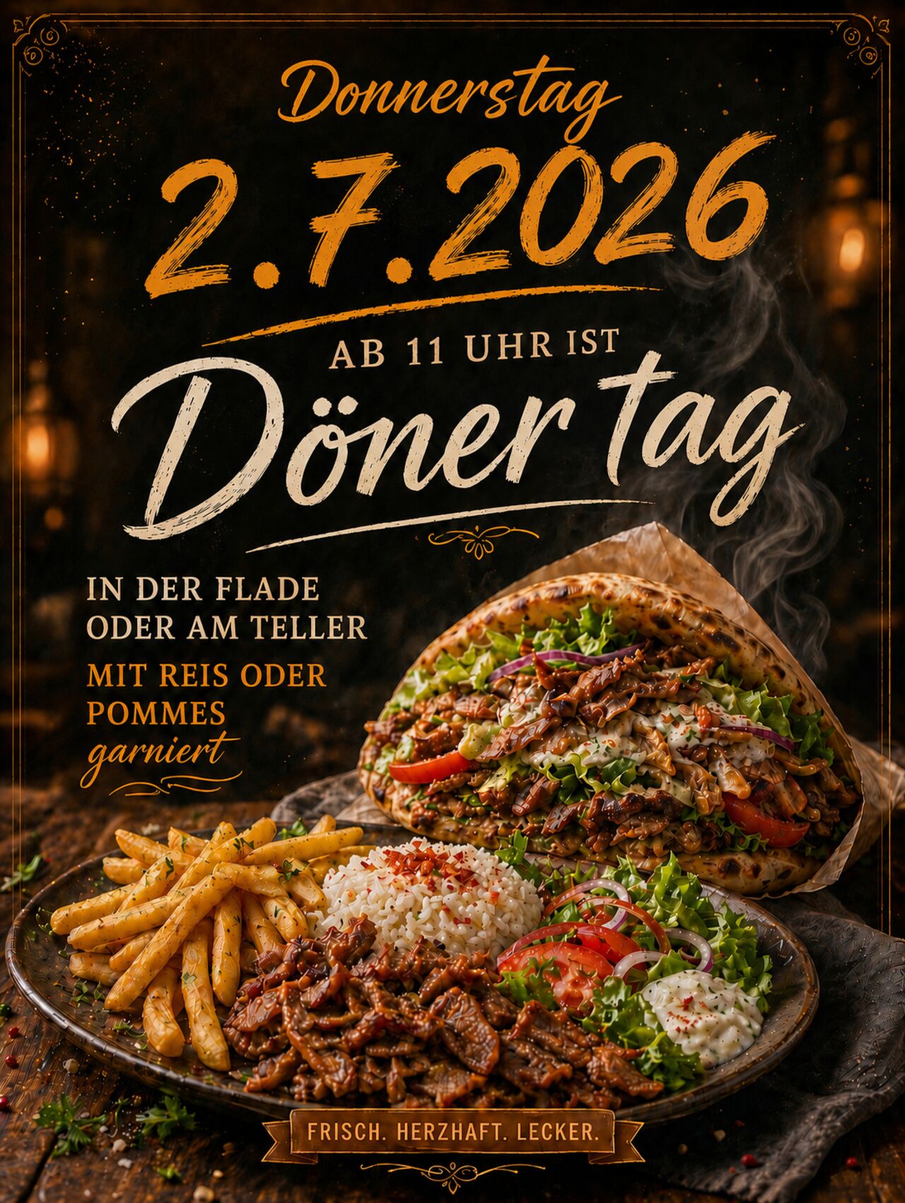 Dönertag 2.7.2026