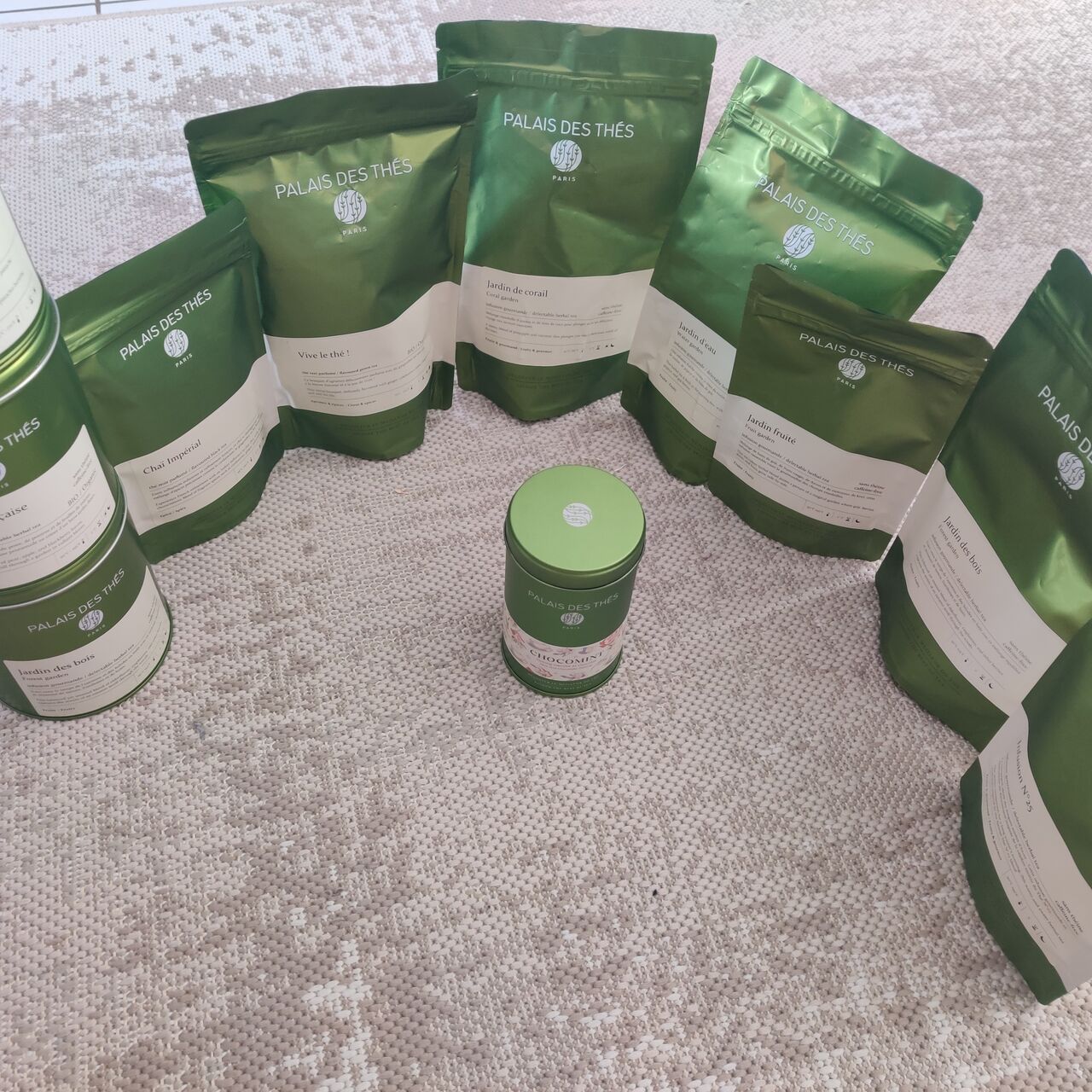 Tout nos cakes sucrés à base infusion sont préparés avec le thé du PALAIS DU THÉ