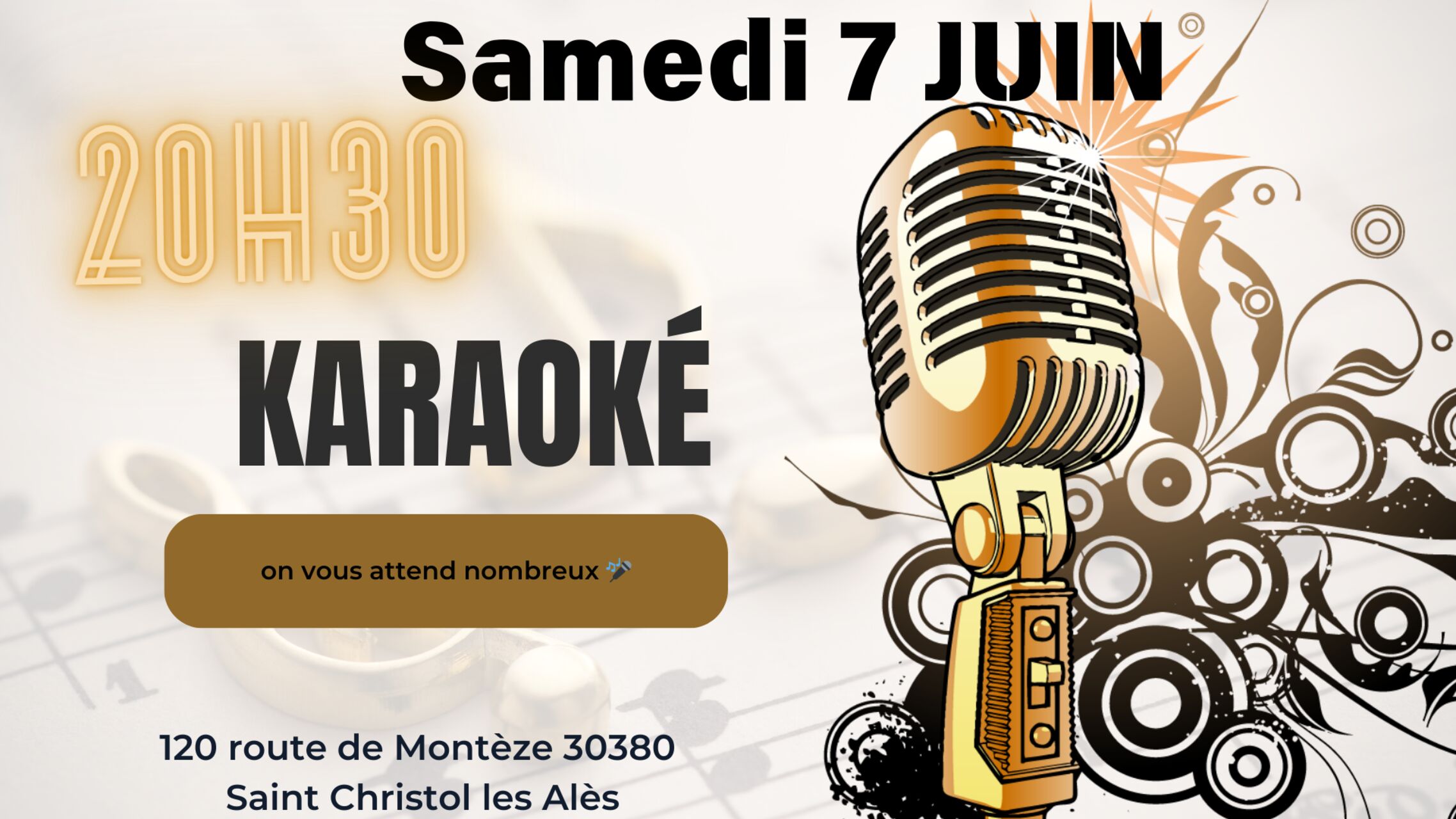 🎤KARAOKÉ🎤 le rendez-vous des copains