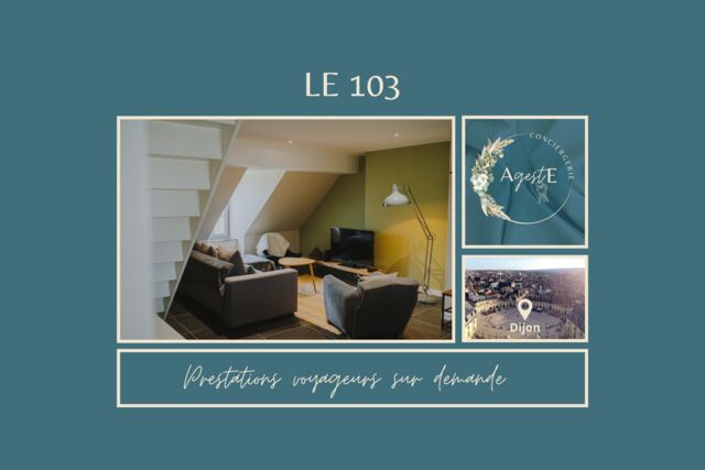 En haut du quartier Victor Hugo, des beaux volumes, 2 belles chambres XXL !