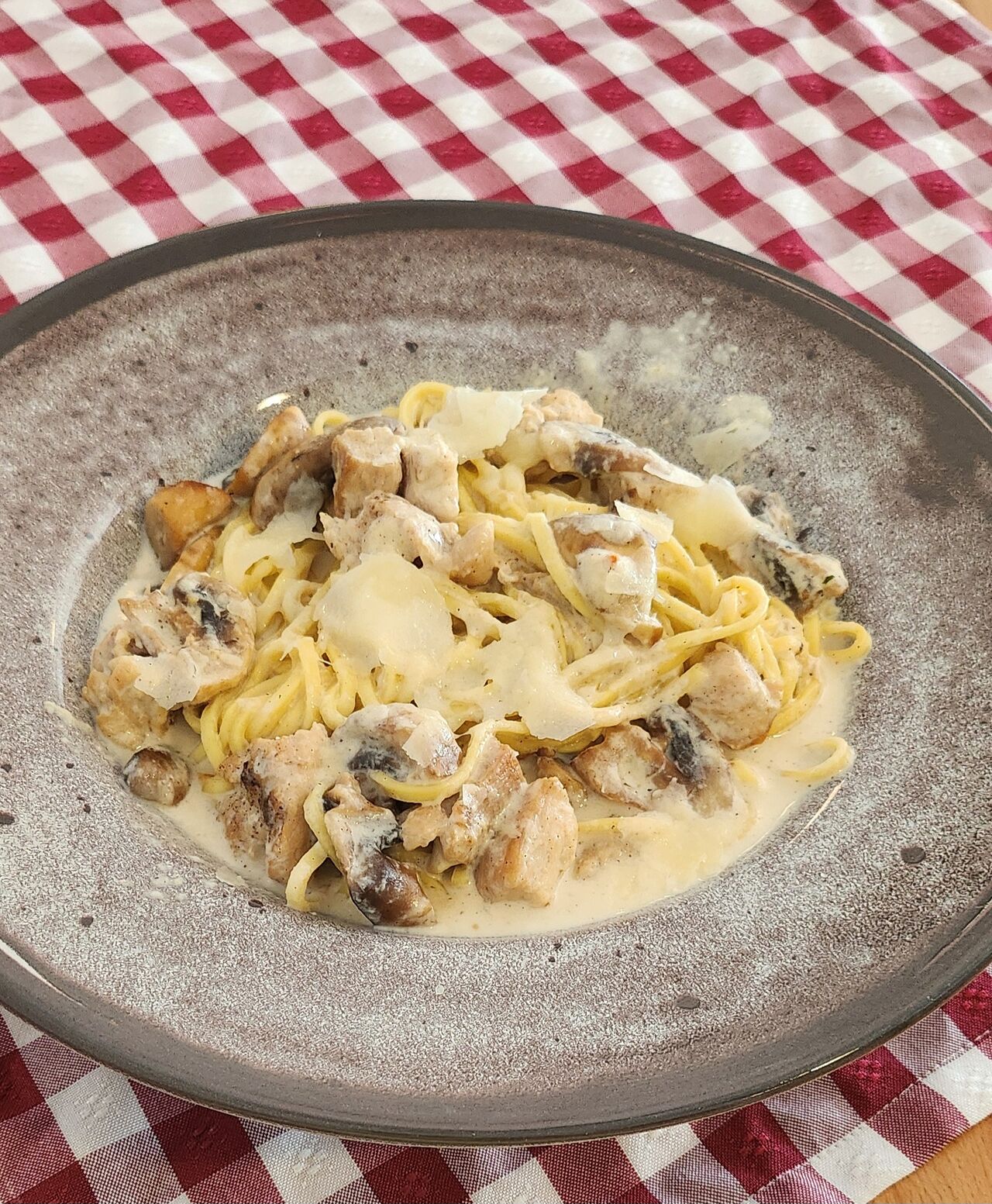 Linguine mit Hühnchen