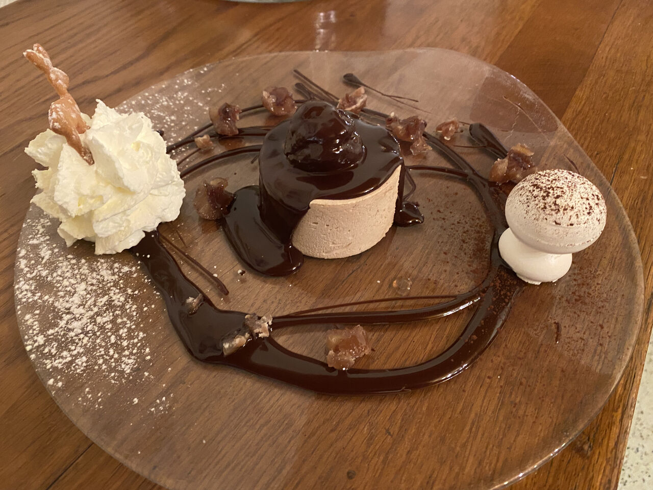 Parfait glace aux marrons