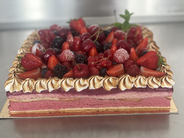 fruits rouges 3.50 par pers