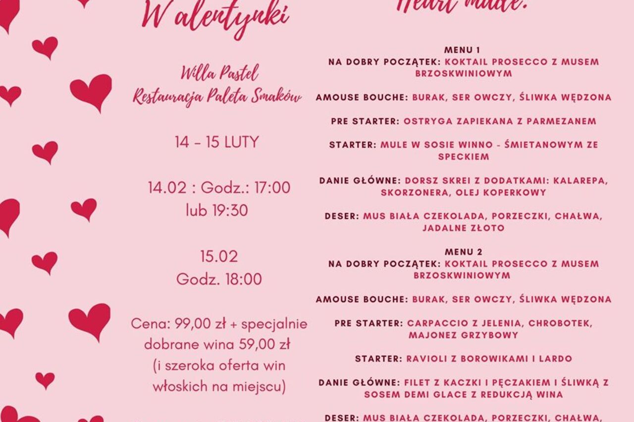 Pysznie i Romantycznie - 14 luty