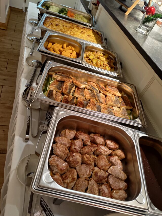 Buffet für Festlichkeiten 