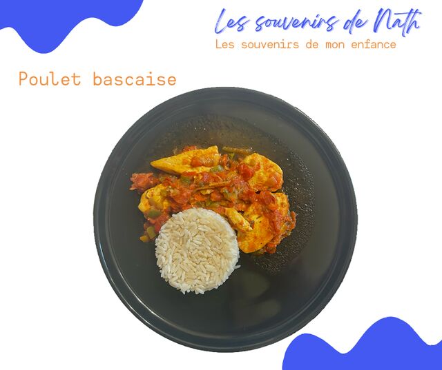 Poulet bascaise 