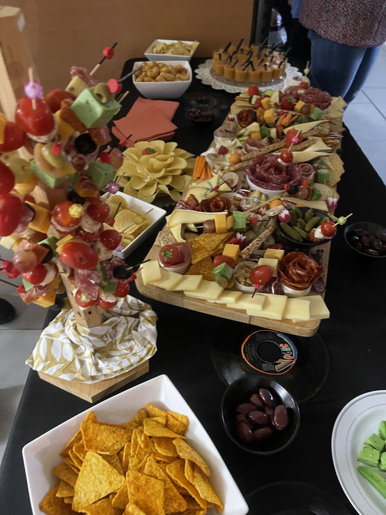 Apéritif et planche de charcuterie