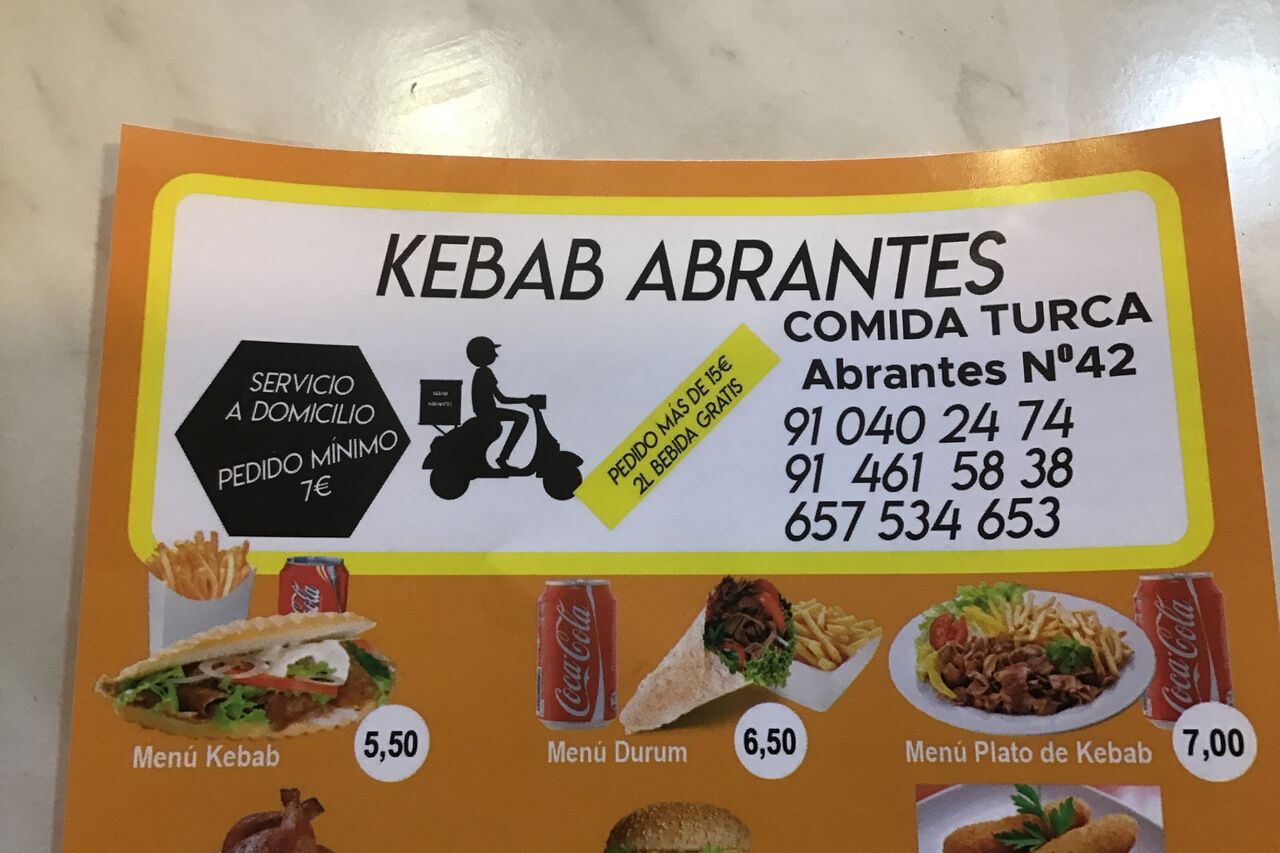 Para que disfrutes de nuestra comida