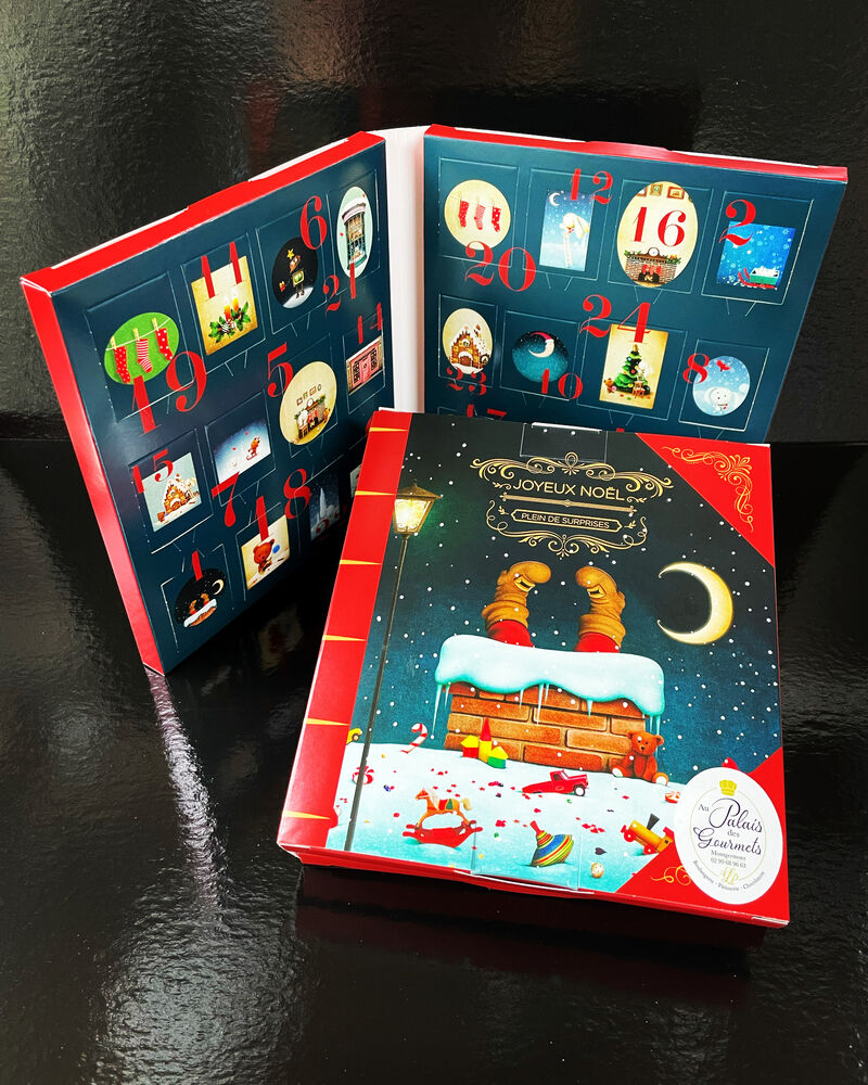 Calendrier de l'avent Noël 2021.