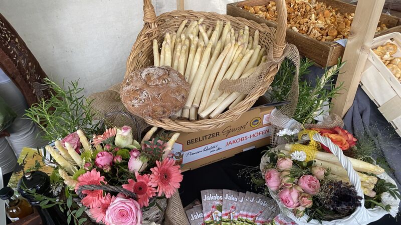 Spargel aus eigener Ernte