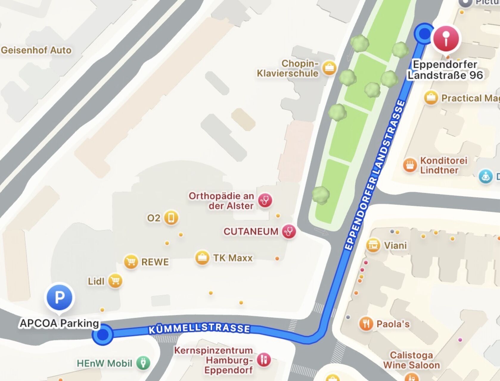 Anreise mit dem Auto