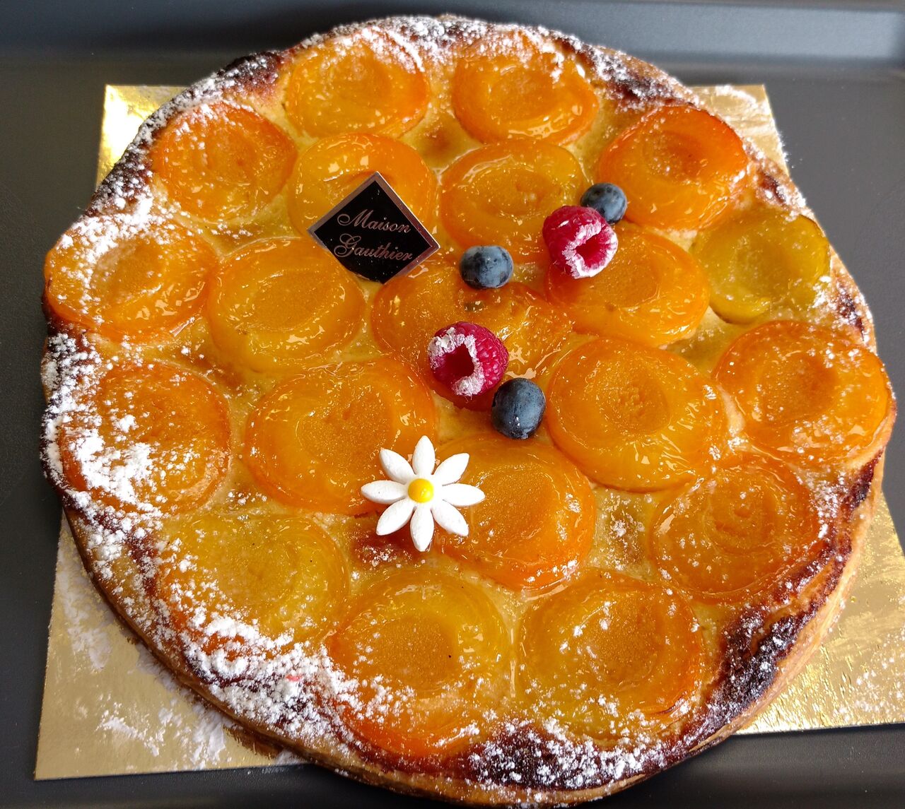 La Tarte aux abricots