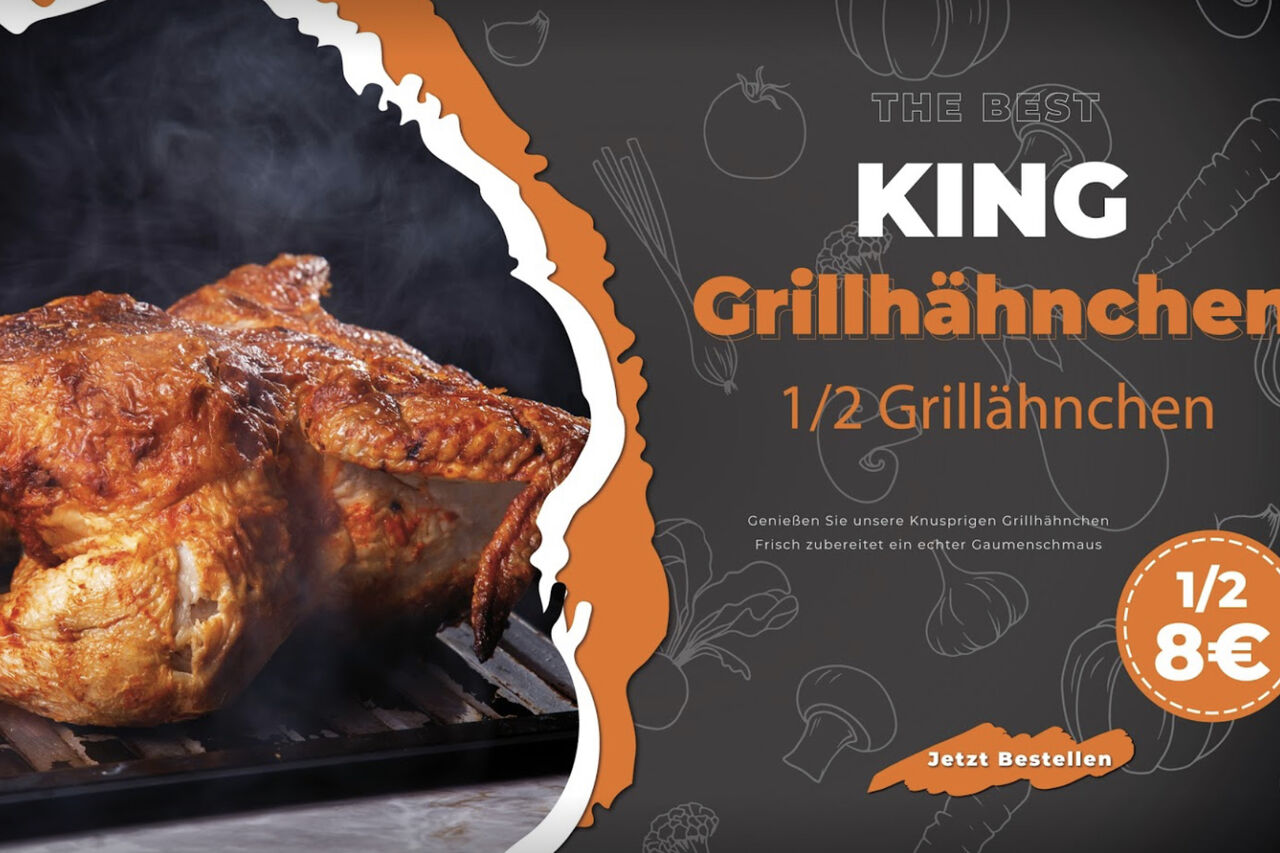Knuspriges Grillhähnchen