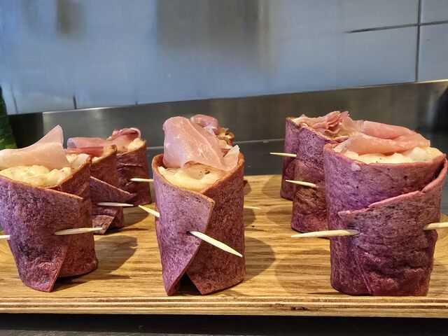 Tacos Risotto crémeux Jambon de Pays