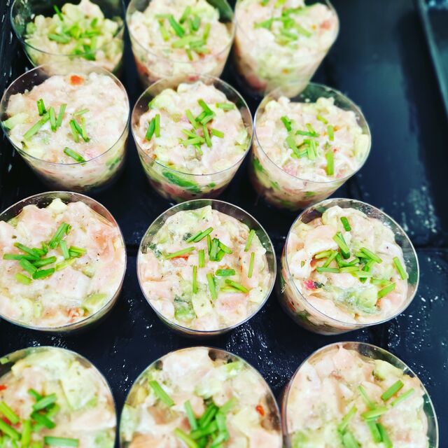 Tartare de saumon au choix 