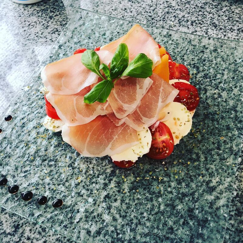 Prosciutto, melone e Caprese