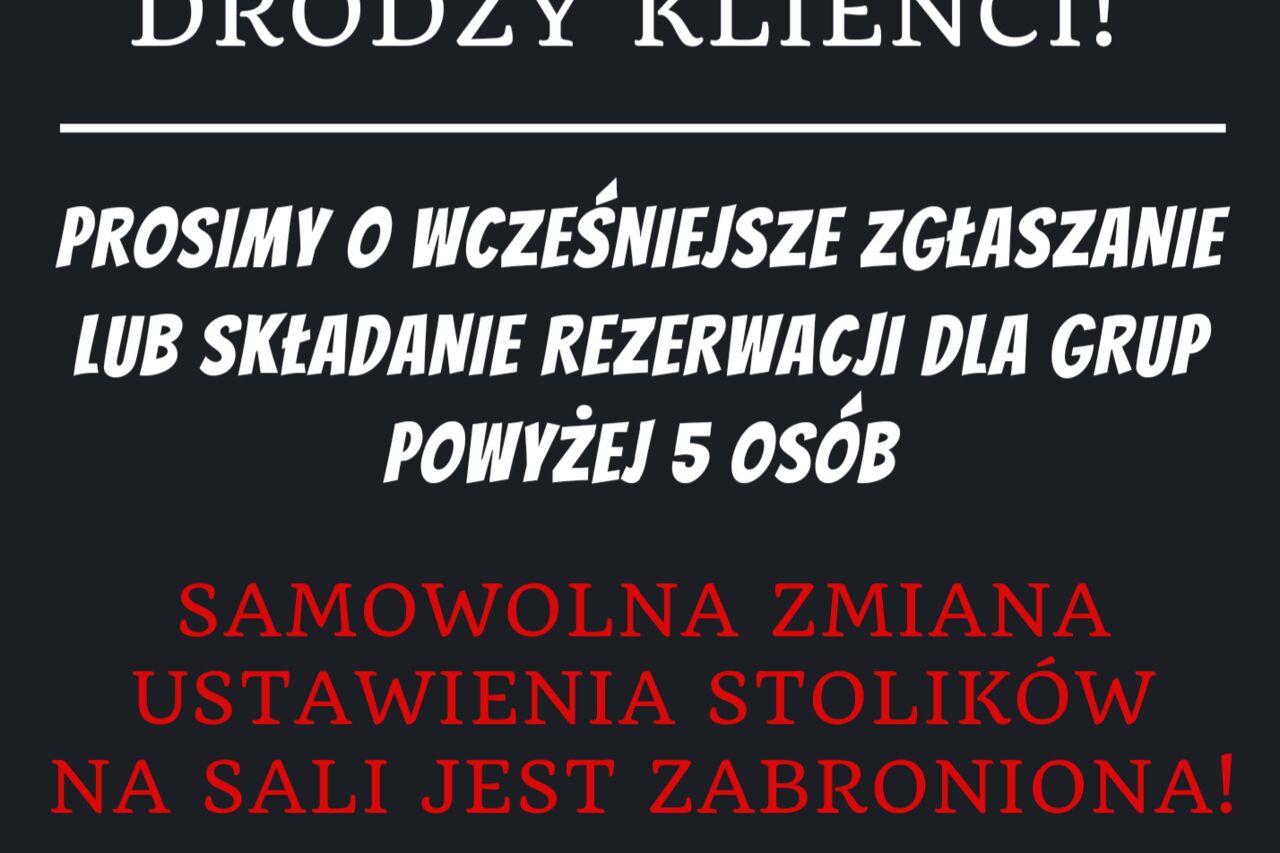 Rezerwacje i Łączenie stolików