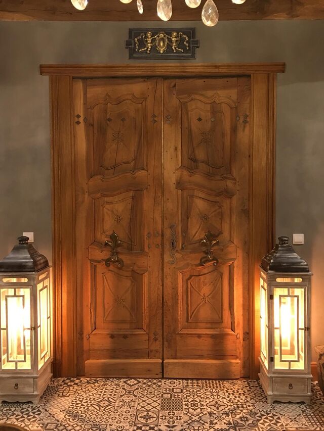 Porte du gîte Seigneur de Morgenex