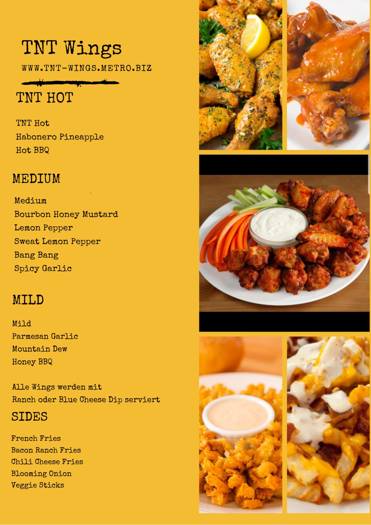 TNT Wings Foodtruck Weiterstadt American cuisine near me